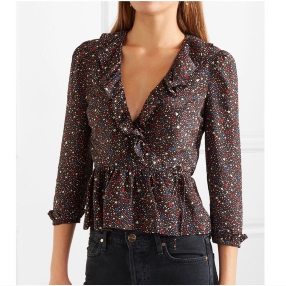 NWOT Madewell wrap front blouse 🌟